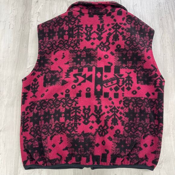 Ragged Mountain Vintage Sleeveless Zip Up Pockets Soft Warm Fleece Vest - Picture 3 of 9